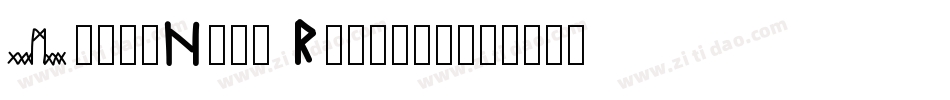 EricsHand Regular字体转换